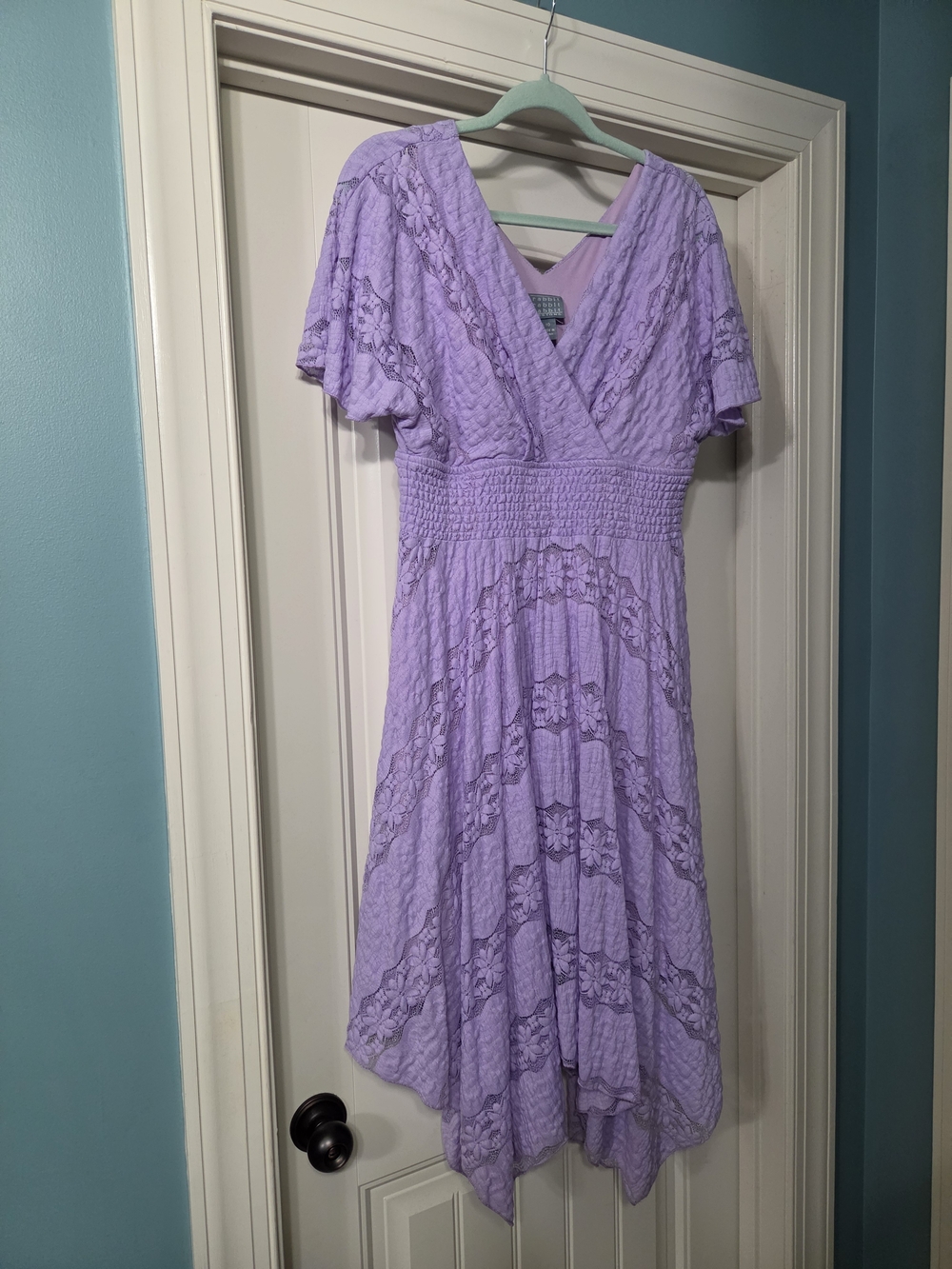 Rabbit Rabbit Rabbit Lavender V-Neck Dress